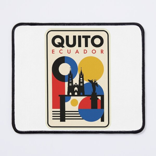 Item preview, Retro Quito Bauhaus Geometric Skyline designed and sold by k3rstman1.