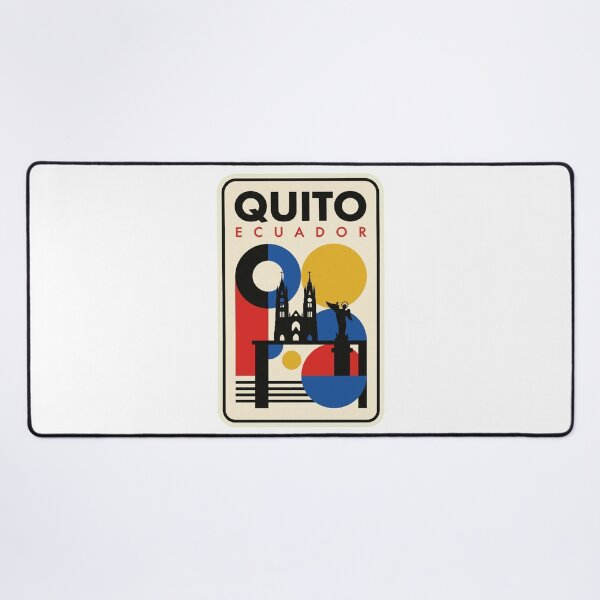 Item preview, Retro Quito Bauhaus Geometric Skyline designed and sold by k3rstman1.