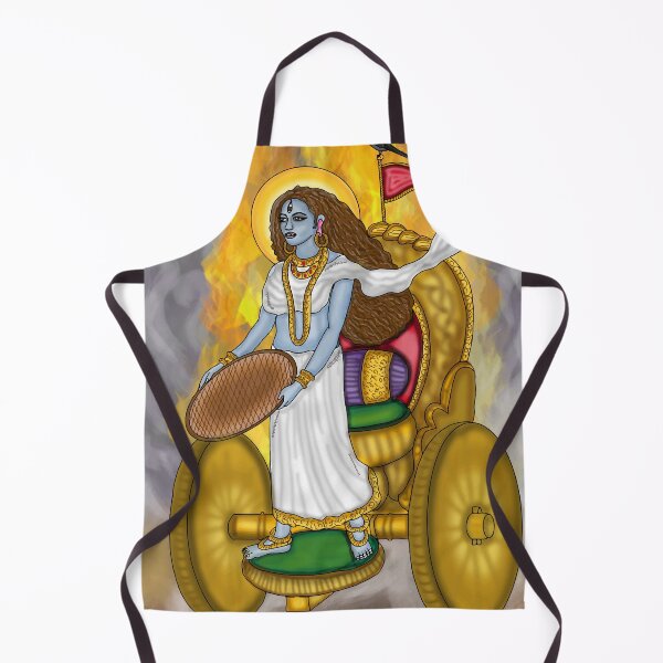Item preview, Goddess Dhumavati Digital Drawing | Hindu Mahavidya Goddess Art designed and sold by Harshit_Digital_Arts.