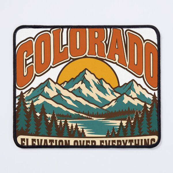 Item preview, Colorado Gift - Elevation Over Everything designed and sold by RedRubyBubble.