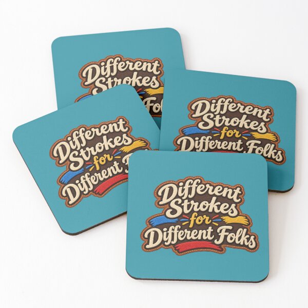 Item preview, Different strokes for different folks (Leather Patch Design)  designed and sold by TheFatherOfArt.
