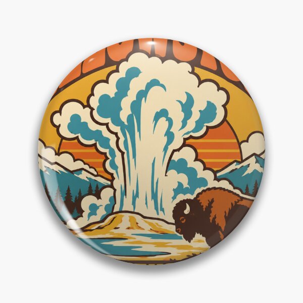 Item preview, Yellowstone Gift - Old Faithful Regular designed and sold by RedRubyBubble.
