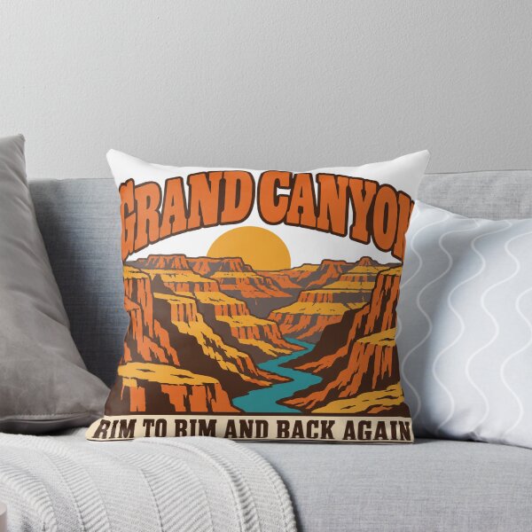 Item preview, Grand Canyon Gift - Rim To Rim And Back Again designed and sold by RedRubyBubble.
