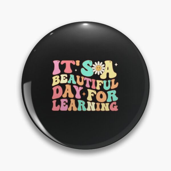 Item preview, Teacher Motivation - It's Beautiful Day for Learning designed and sold by Artful Paws.
