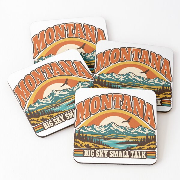 Item preview, Montana Gift - Big Sky Small Talk designed and sold by RedRubyBubble.