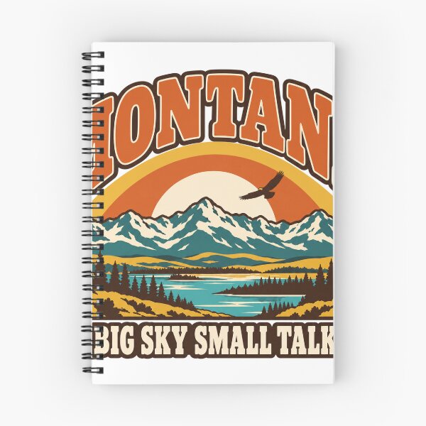 Item preview, Montana Gift - Big Sky Small Talk designed and sold by RedRubyBubble.