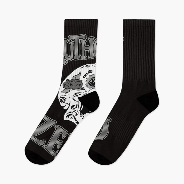 Item preview, Authority Zero Skull Graphic Monochrome Art designed and sold by mac-lux.
