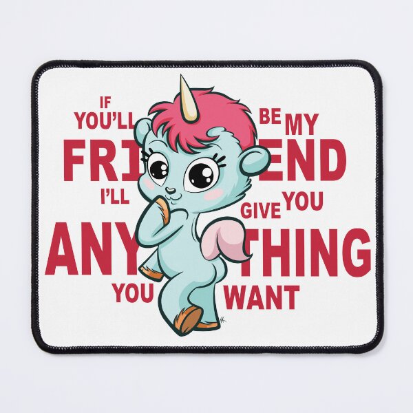 Item preview, Be My Friend designed and sold by nocturnallygeekyme.