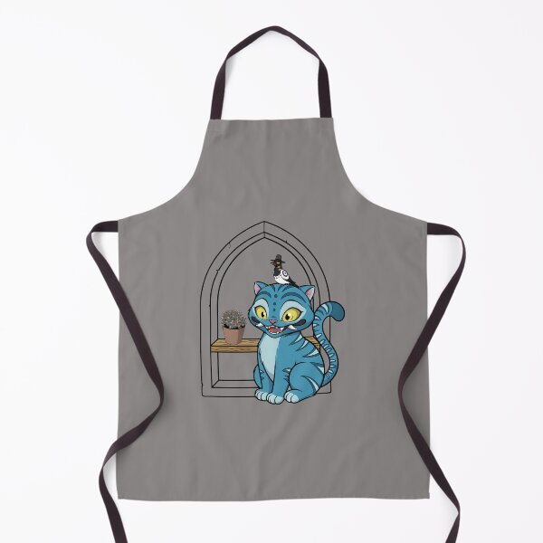 Item preview, Cute Kawaii Blue Tiger Cub & Bird Hat Design-48 designed and sold by KaterynaDudche.