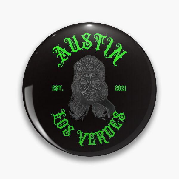 Item preview, Austin Los Verdes Calavera Crest Est 2021 designed and sold by mac-lux.