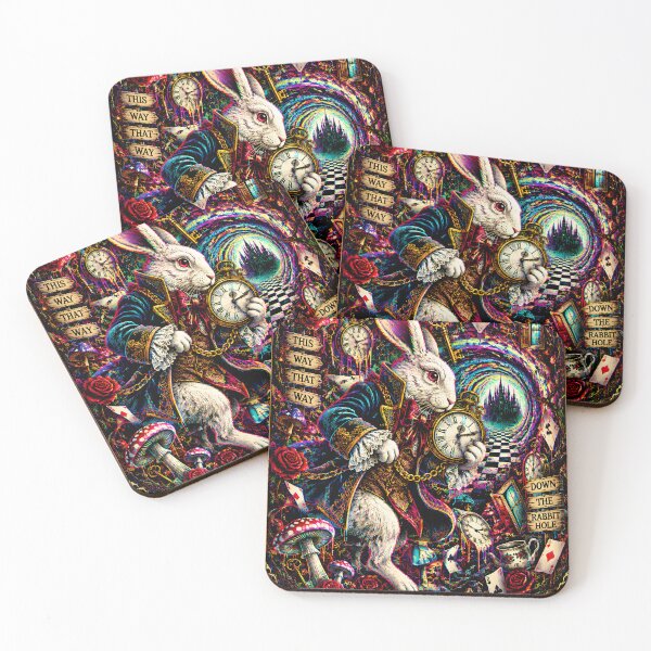 Item preview, The Hermit Tarot Card | Following the White Rabbit designed and sold by LollipopPrints.