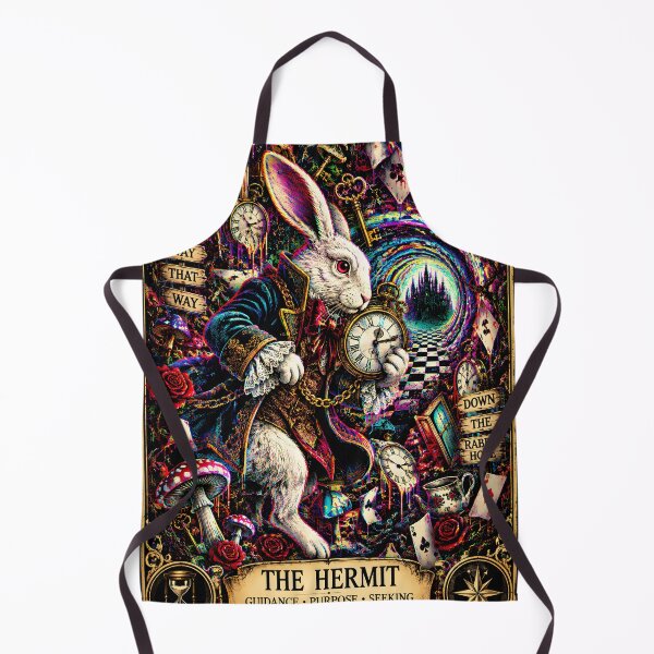Item preview, The Hermit Tarot Card | Following the White Rabbit designed and sold by LollipopPrints.