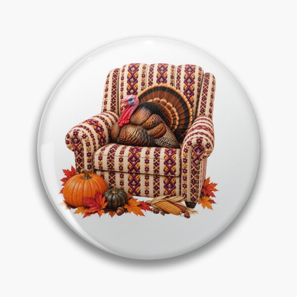 Item preview, Cozy Turkey in Folk Style designed and sold by DansCreations42.