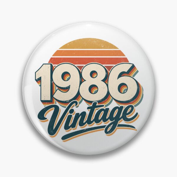 Item preview, 1986 Vintage - 40th Birthday designed and sold by CampAndCoast.