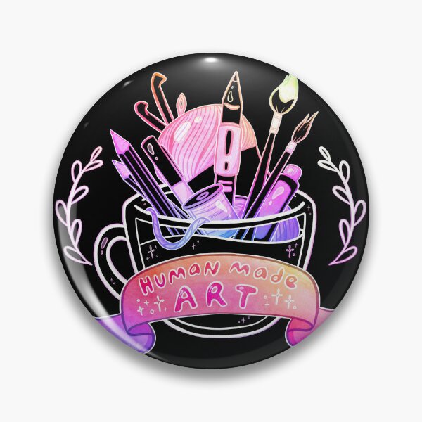 Item preview, Human Made Art Teacup designed and sold by heysoleilart.