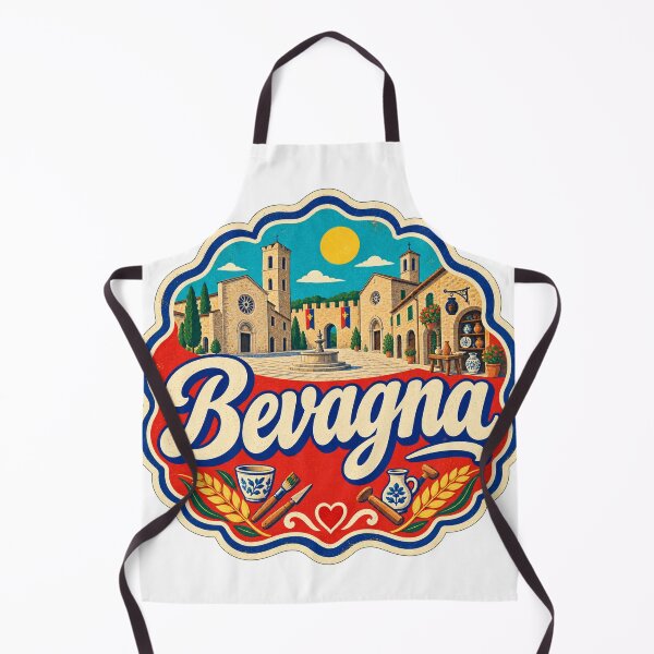 Item preview, Bevagna Italy Travel Souvenir Painted Italian Sign designed and sold by VisualArtsOasis.