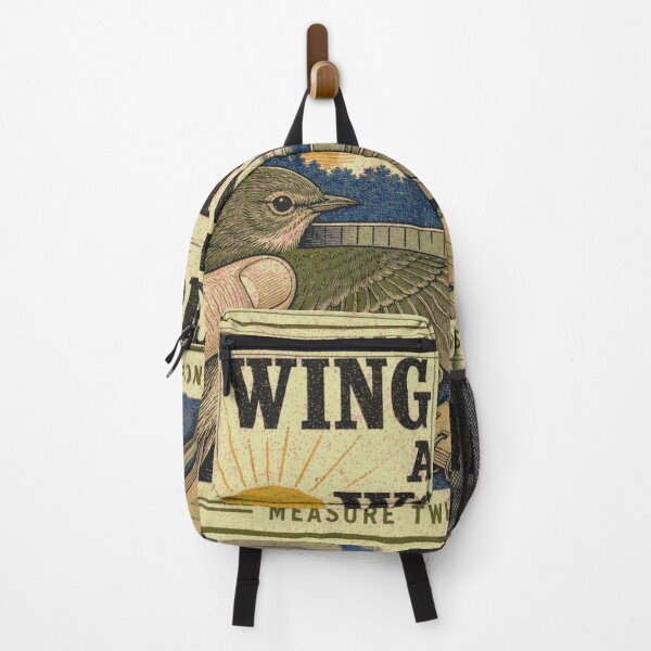 Item preview, Wing Chord And Wonder Bird Banding Measurements Stamp designed and sold by BoosterShop.