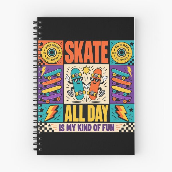Item preview, Skateboard Squad – Good Vibes, Skate All Day, Is My Kind of Fun designed and sold by meesara.