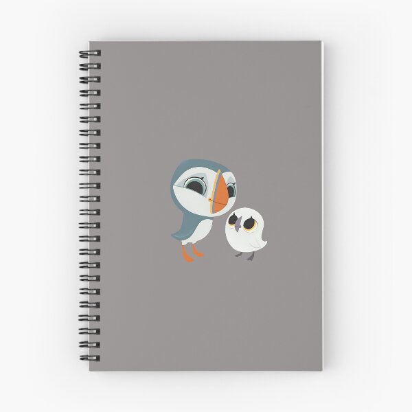 Item preview, Cute Puffin and Little Owl Duo Art-25 designed and sold by KaterynaDudche.