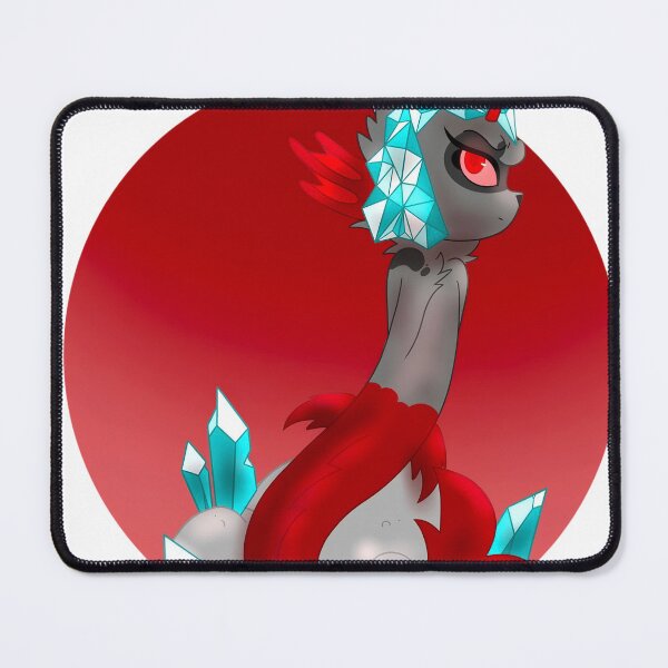 Item preview, Cyan Crystal Serpent Cat Blood Moon Cartoon designed and sold by Serolnekas.