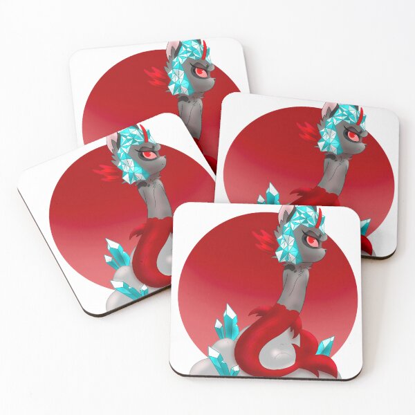 Item preview, Cyan Crystal Serpent Cat Blood Moon Cartoon designed and sold by Serolnekas.