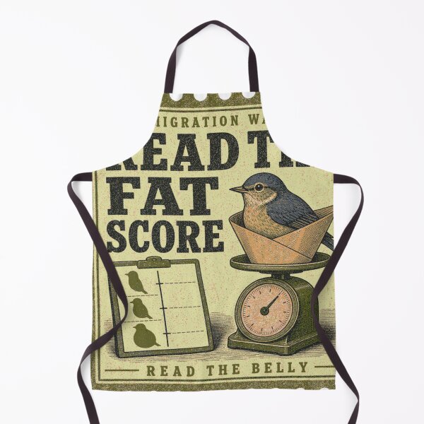 Item preview, Read The Fat Score Bird Migration Banding Data Stamp designed and sold by BoosterShop.