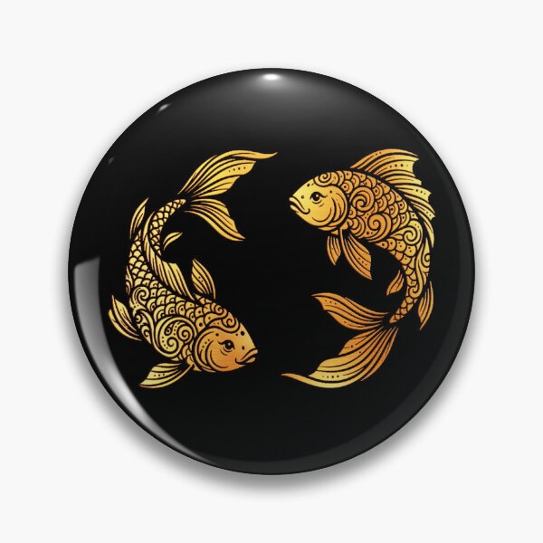 Item preview, Koi Fish, Pisces, Water Symbol, Zodiac, Horoscope, Astrology, Gold Fish designed and sold by classic car craze.