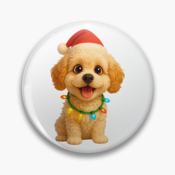 Item preview, Peekapoo Dog Christmas Sparkle designed and sold by Sillytoe.