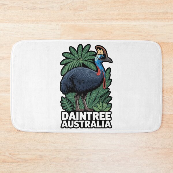 Item preview, Daintree Australia Cassowary Wildlife Sticker designed and sold by GarworkzDesign.