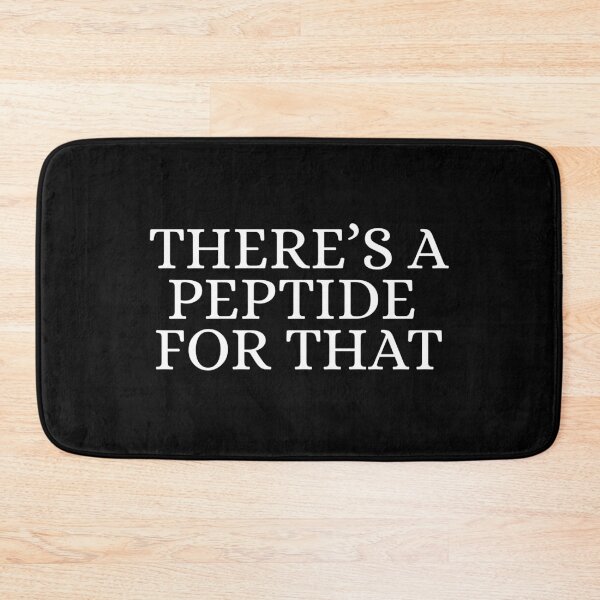 Item preview, There’s a Peptide for That – Funny Science & Fitness Humor designed and sold by Dondonmart.