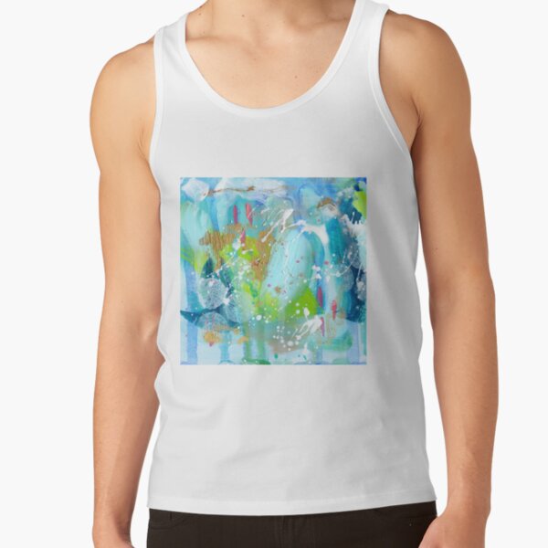 Call of the Ocean Abstract by Niki Jackson Tank Top