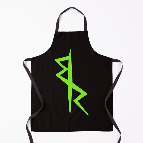 Item preview, Electric Green Abstract Symbol On Black designed and sold by ASTRAXO.