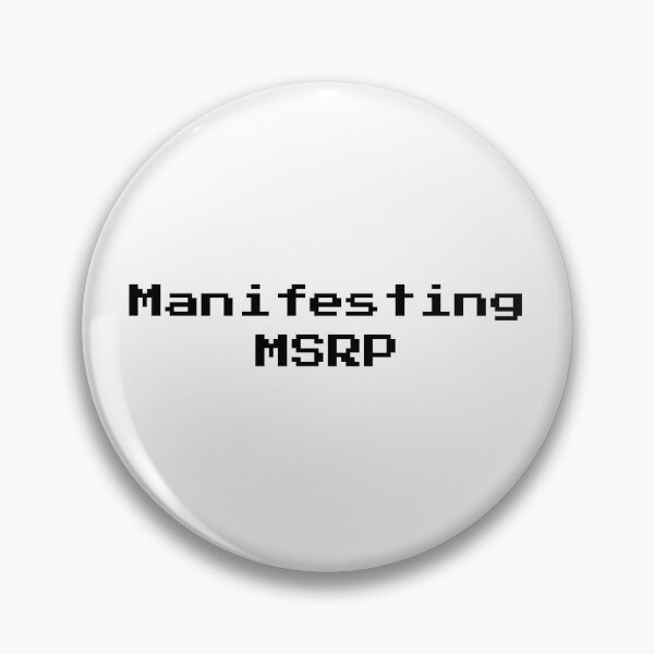 Item preview, Manifesting MSRP designed and sold by No-Scalpers.