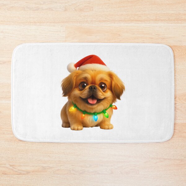 Item preview, Pekingese Dog Christmas Cheer designed and sold by Sillytoe.