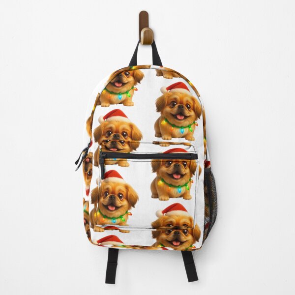 Item preview, Pekingese Dog Christmas Cheer designed and sold by Sillytoe.