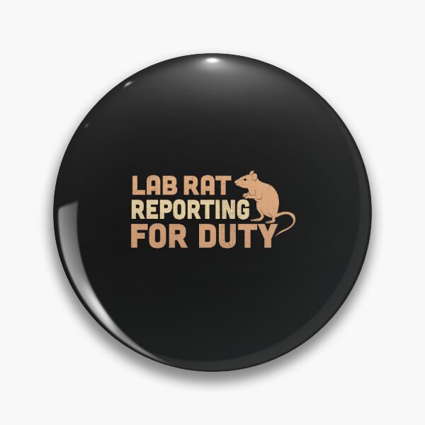Item preview, Lab Rat Reporting for Duty designed and sold by Artful Paws.