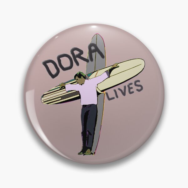 Item preview, miki dora lives designed and sold by BUSTED DUDE DESIGNS.