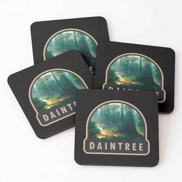 Item preview, Daintree National Park Australia Badge designed and sold by GarworkzDesign.