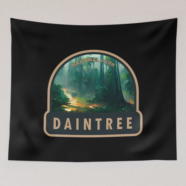 Artikelvorschau, Daintree Nationalpark Australien Abzeichen entworfen und verkauft von GarworkzDesign.