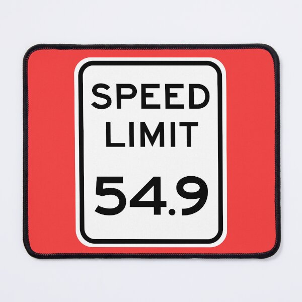 Item preview, Speed Limit 54.9 MPH for Sammy Hagar designed and sold by Karate Octopus.
