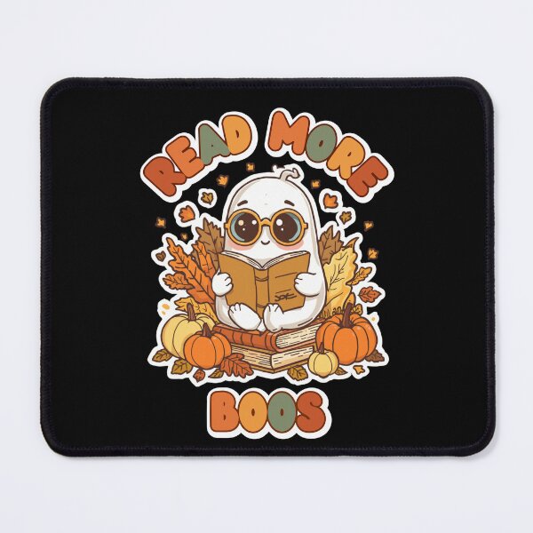 Item preview, Read More Boos Cute Halloween Ghost Reading Book Autumn Fall Aesthetic designed and sold by ArtsyExplorer.