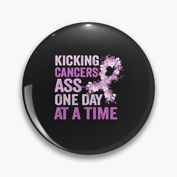 Item preview, Chemo Warrior - Kicking Cancers Ass One Day at a Time designed and sold by Artful Paws.