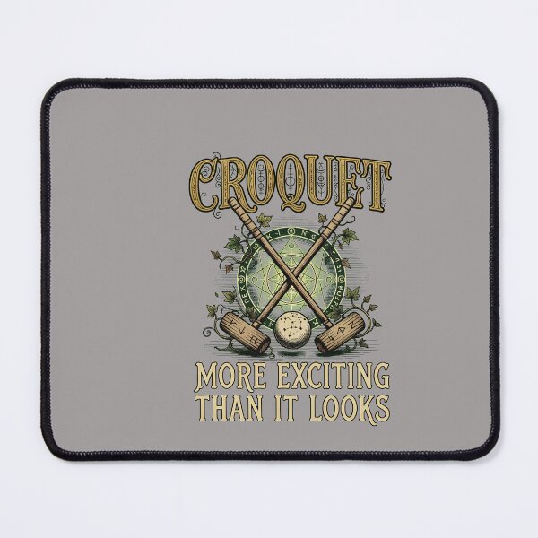 Item preview, Croquet More Exciting Than It Looks T-Shirt-59 designed and sold by PaulinaSchwan.