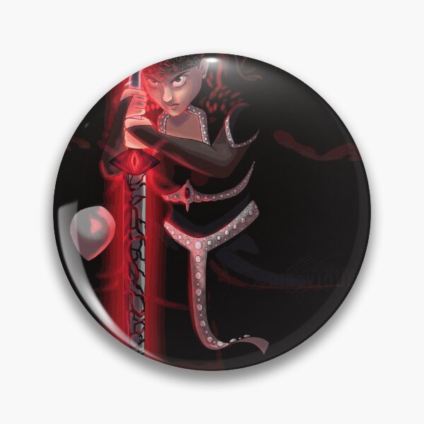Item preview, Dark Winged Warrior With Glowing Sword designed and sold by TilmaRehfeld.