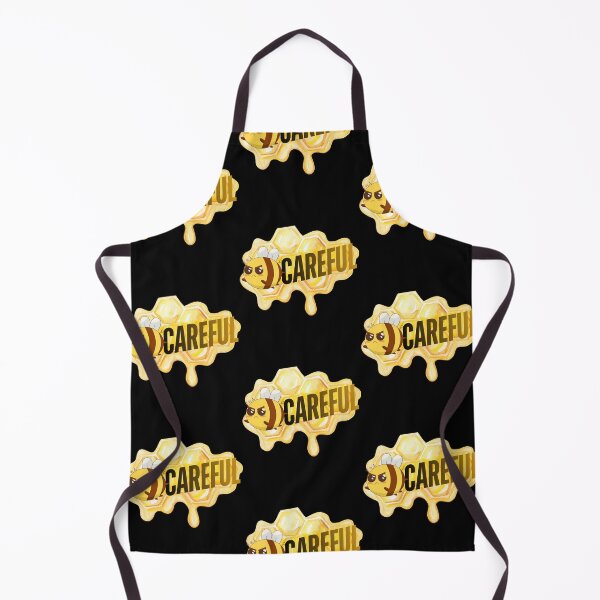 Item preview, Beware Bee Honeycomb Shirt, Funny Angry Bee Beehive Tee, Beekeeper Pun Gift designed and sold by E20STUDIO.