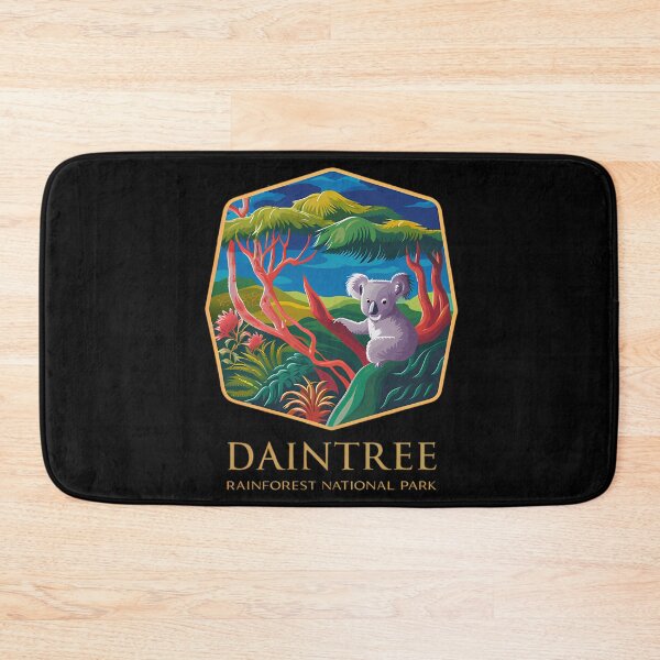 Item preview, Daintree Rainforest National Park logo emblem #2 designed and sold by GarworkzDesign.