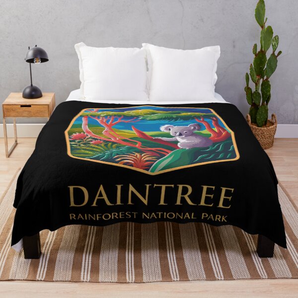 Item preview, Daintree Rainforest National Park logo emblem #2 designed and sold by GarworkzDesign.