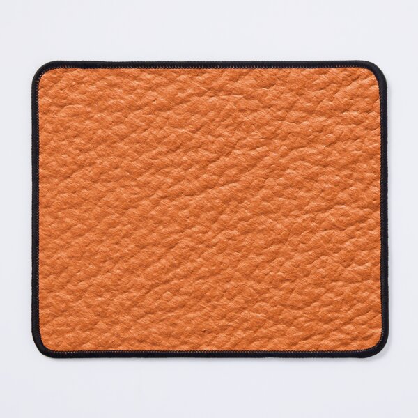 Item preview, Close-up of vibrant orange leather and textured surface pattern designed and sold by homydesign.