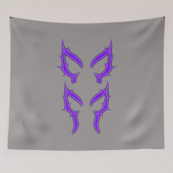 Item preview, Cyan Butterfly Mask Eyes Graphic-95 designed and sold by JonathanWeinand.