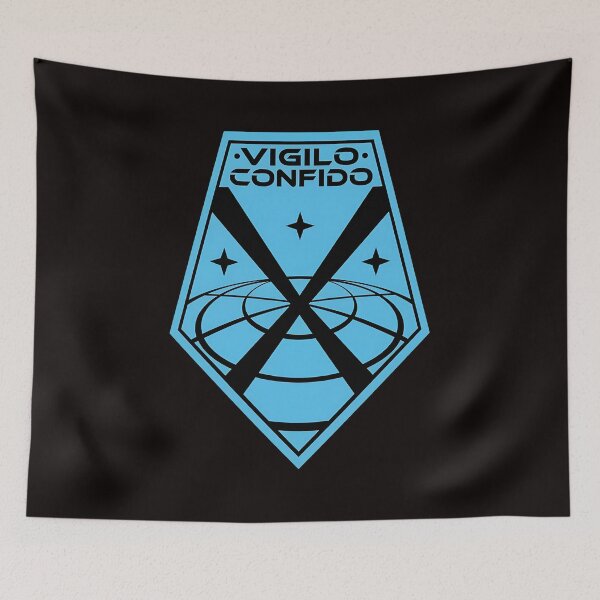 Item preview, Vigilance Trust Crest Blue designed and sold by Pocket-Pixel.
